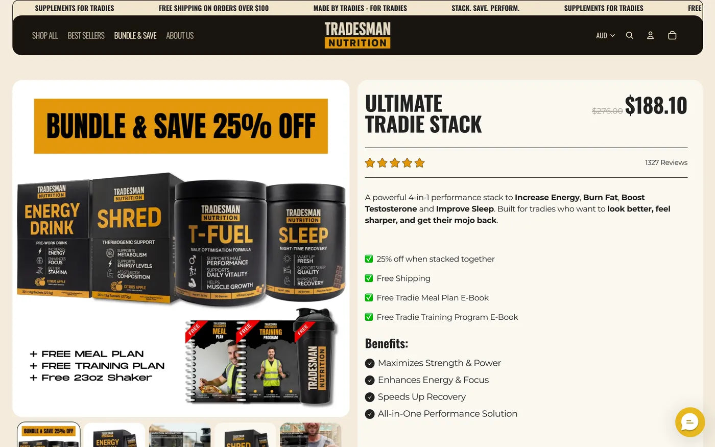 Conversion optimisation